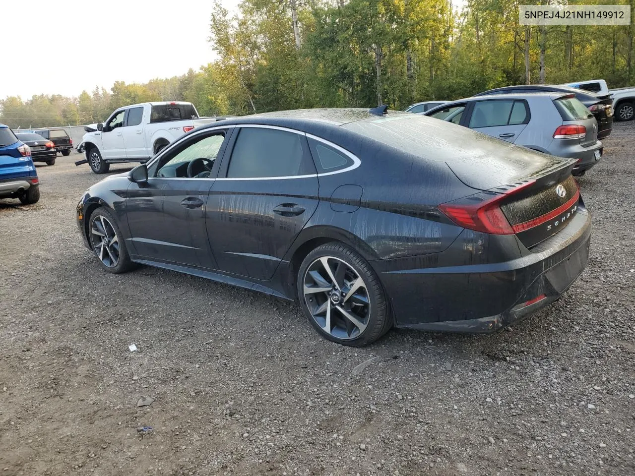 2022 Hyundai Sonata Sel Plus VIN: 5NPEJ4J21NH149912 Lot: 68977284