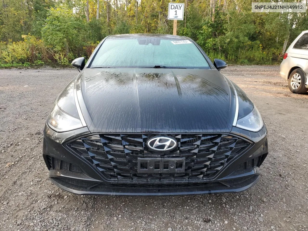 2022 Hyundai Sonata Sel Plus VIN: 5NPEJ4J21NH149912 Lot: 68977284