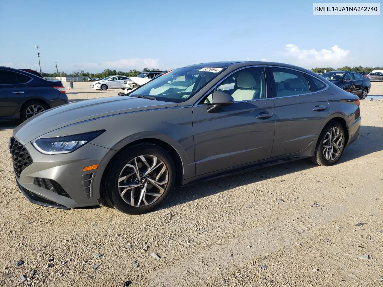 KMHL14JA1NA242740 2022 Hyundai Sonata Sel