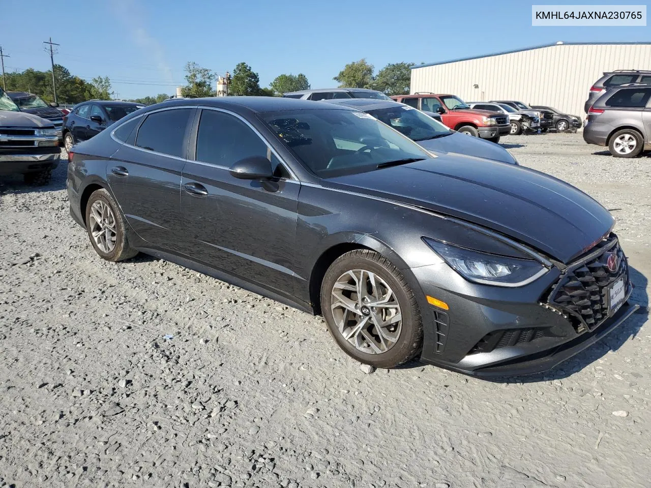 2022 Hyundai Sonata Sel VIN: KMHL64JAXNA230765 Lot: 69420124