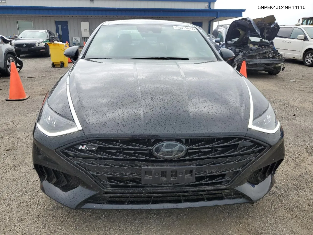 2022 Hyundai Sonata N Line VIN: 5NPEK4JC4NH141101 Lot: 69971414