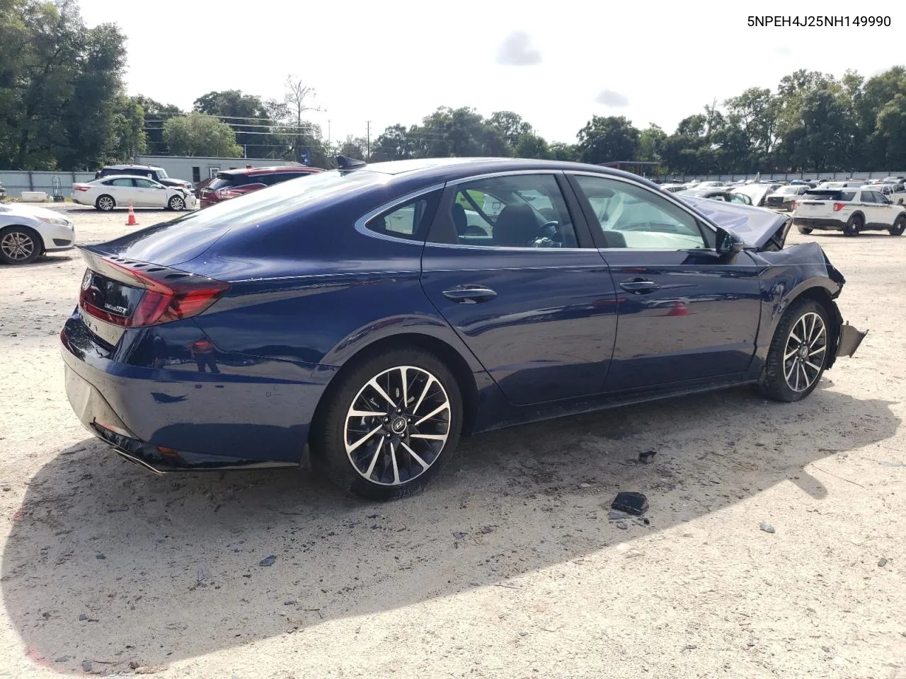 5NPEH4J25NH149990 2022 Hyundai Sonata Limited