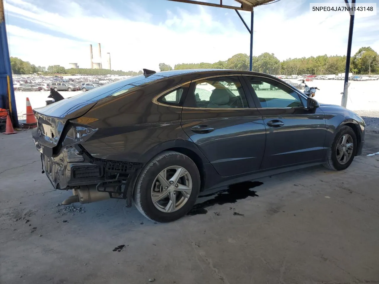 5NPEG4JA7NH143148 2022 Hyundai Sonata Se