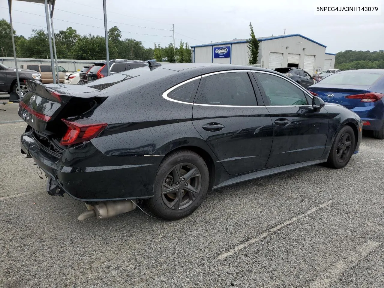 5NPEG4JA3NH143079 2022 Hyundai Sonata Se