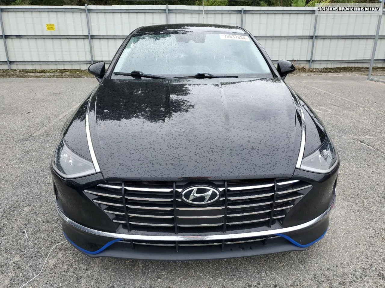 2022 Hyundai Sonata Se VIN: 5NPEG4JA3NH143079 Lot: 70637834