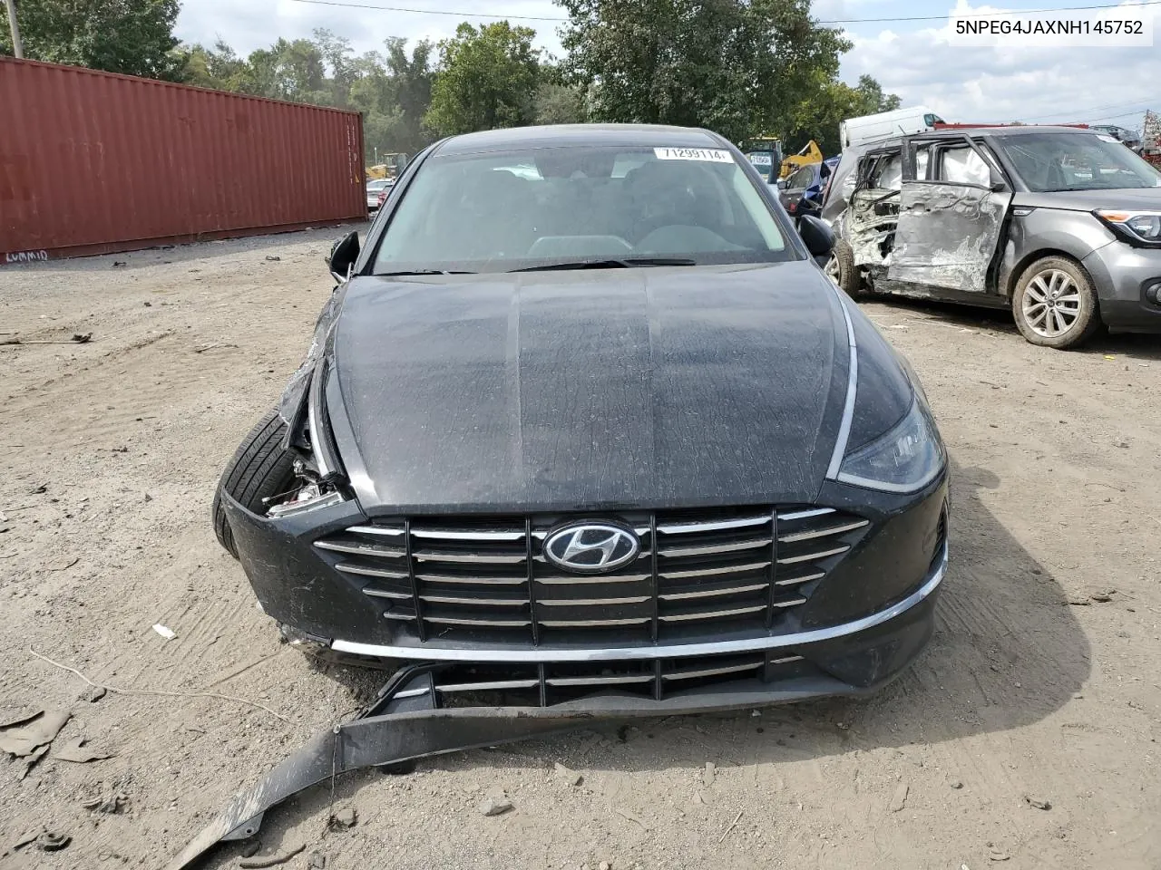 5NPEG4JAXNH145752 2022 Hyundai Sonata Se