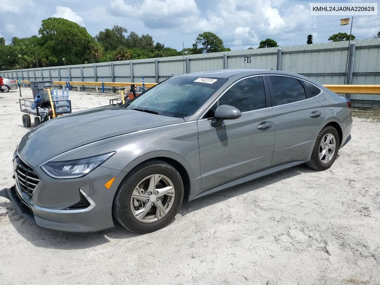 KMHL24JA0NA220628 2022 Hyundai Sonata Se