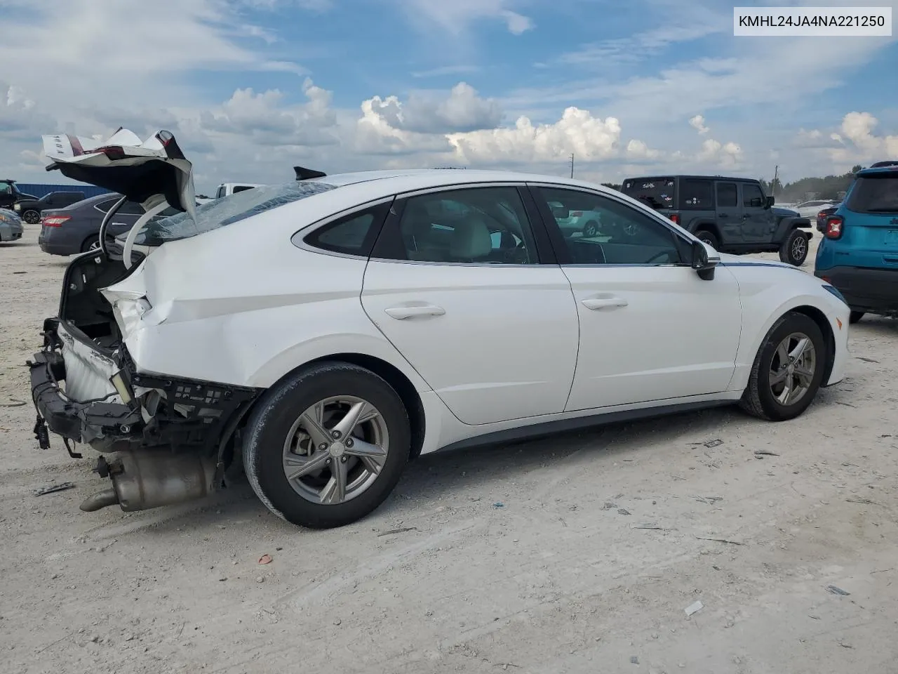 2022 Hyundai Sonata Se VIN: KMHL24JA4NA221250 Lot: 71469794