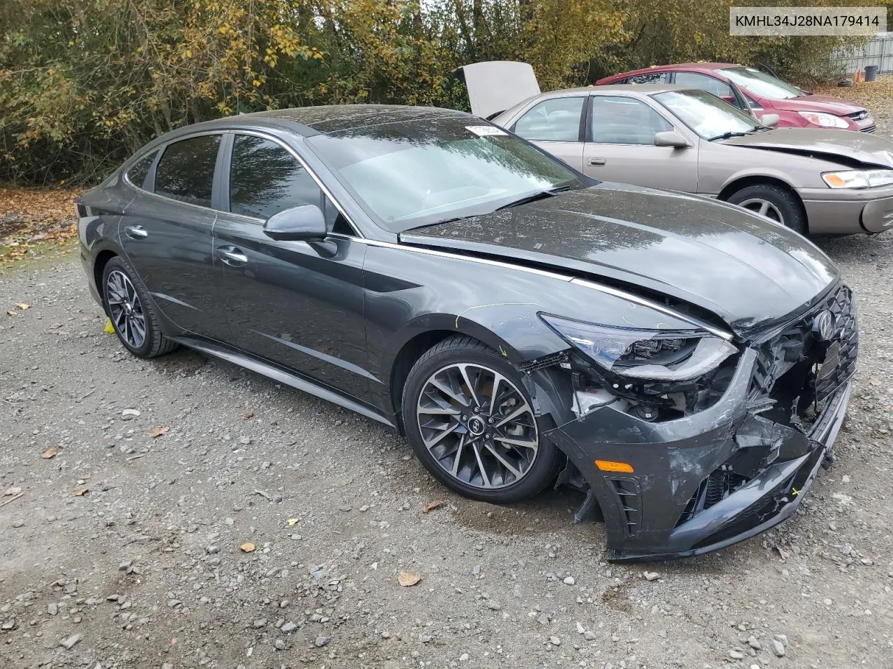 2022 Hyundai Sonata Limited VIN: KMHL34J28NA179414 Lot: 71786594