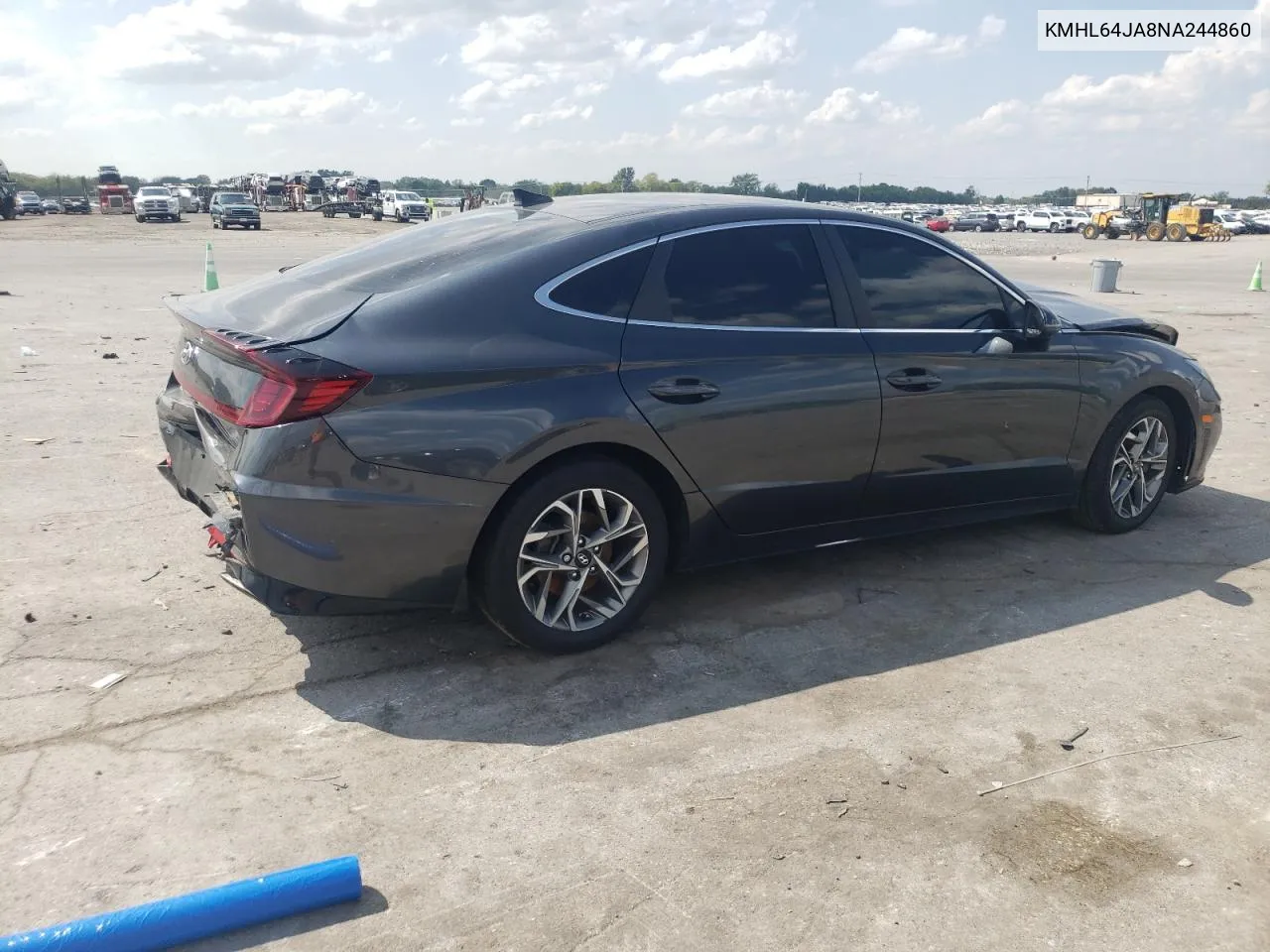 2022 Hyundai Sonata Sel VIN: KMHL64JA8NA244860 Lot: 71828004