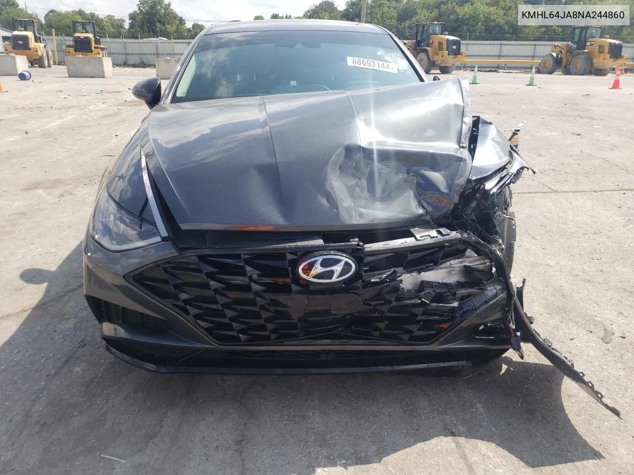 2022 Hyundai Sonata Sel VIN: KMHL64JA8NA244860 Lot: 71828004