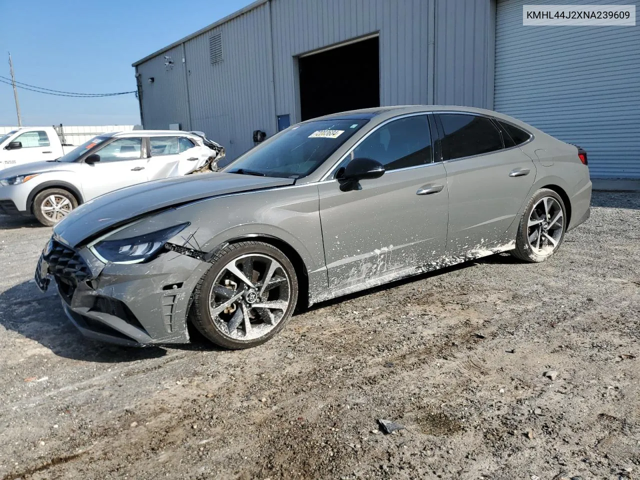 2022 Hyundai Sonata Sel Plus VIN: KMHL44J2XNA239609 Lot: 72003684