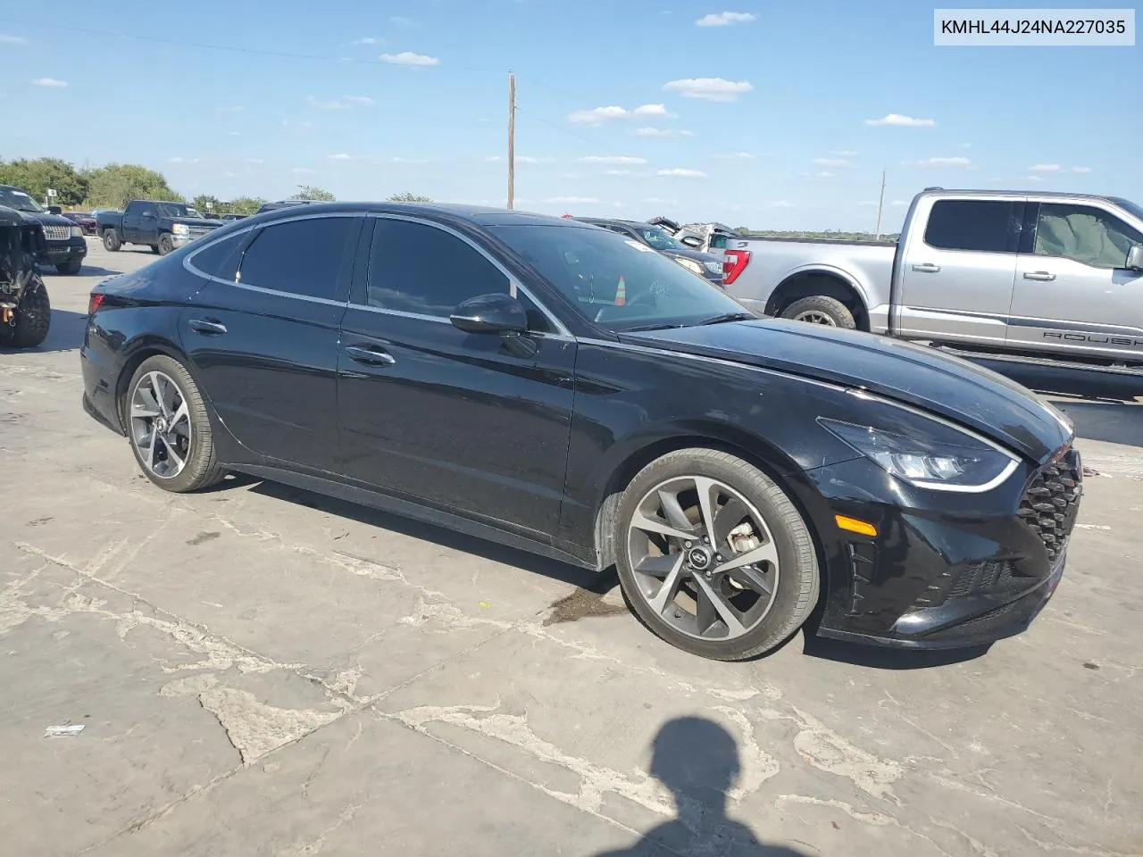 2022 Hyundai Sonata Sel Plus VIN: KMHL44J24NA227035 Lot: 72222254