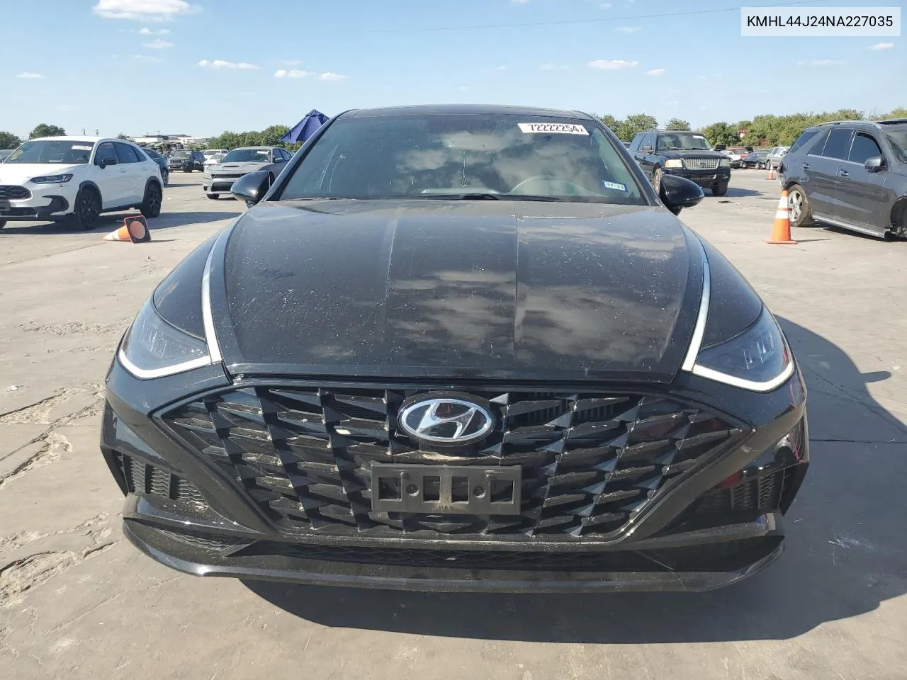 2022 Hyundai Sonata Sel Plus VIN: KMHL44J24NA227035 Lot: 72222254