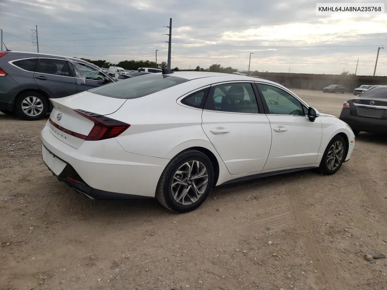 2022 Hyundai Sonata Sel VIN: KMHL64JA8NA235768 Lot: 72710974