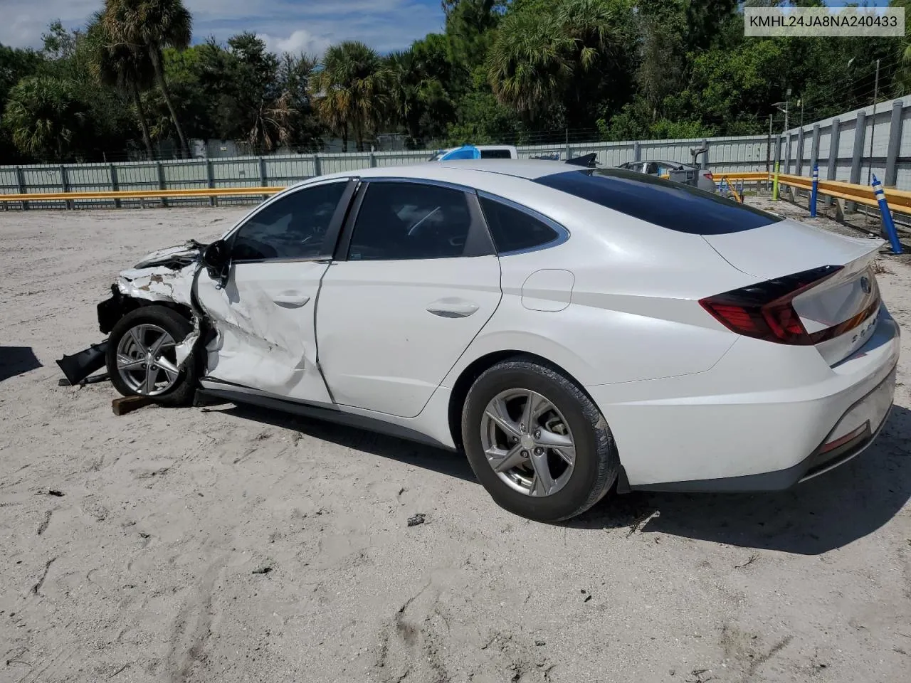 2022 Hyundai Sonata Se VIN: KMHL24JA8NA240433 Lot: 72837574