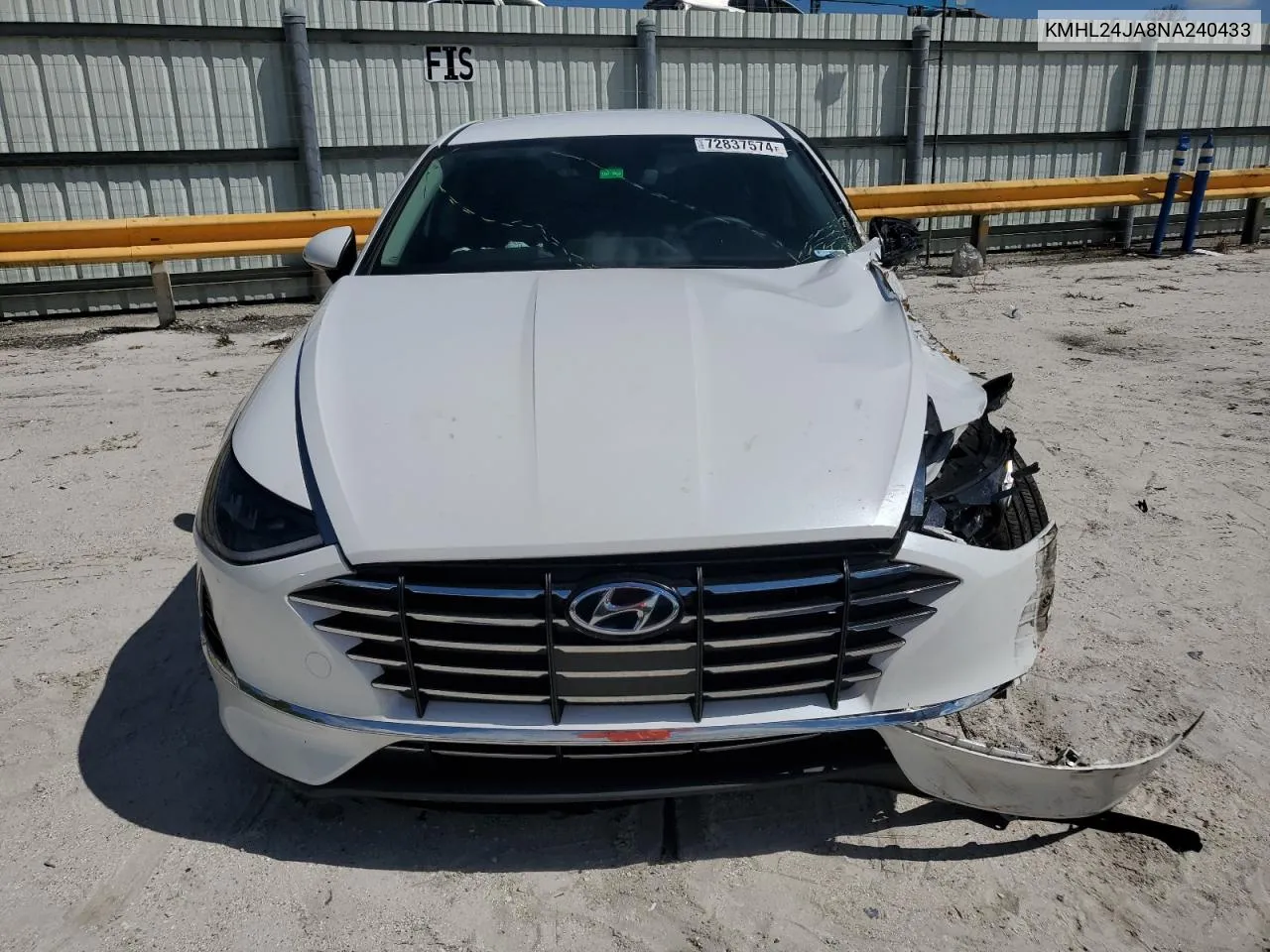 KMHL24JA8NA240433 2022 Hyundai Sonata Se