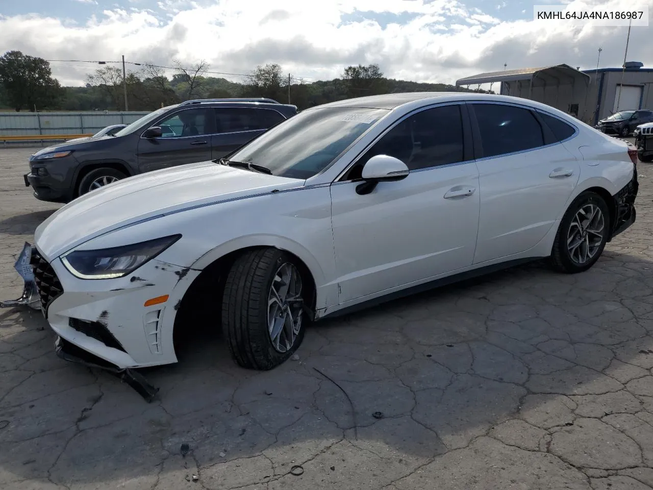 2022 Hyundai Sonata Sel VIN: KMHL64JA4NA186987 Lot: 72858474