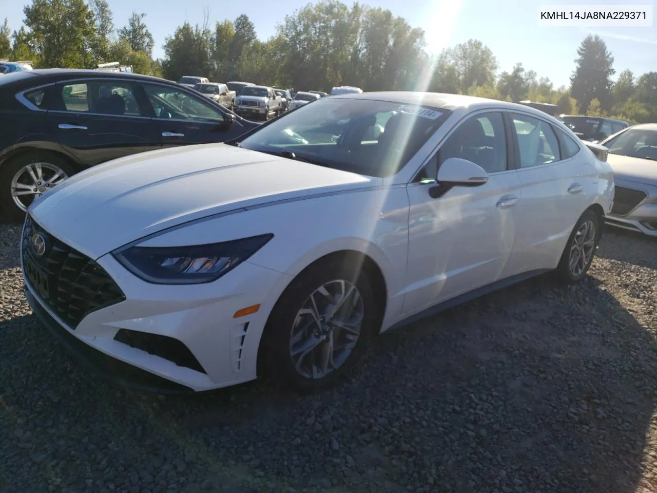 2022 Hyundai Sonata Sel VIN: KMHL14JA8NA229371 Lot: 73241114