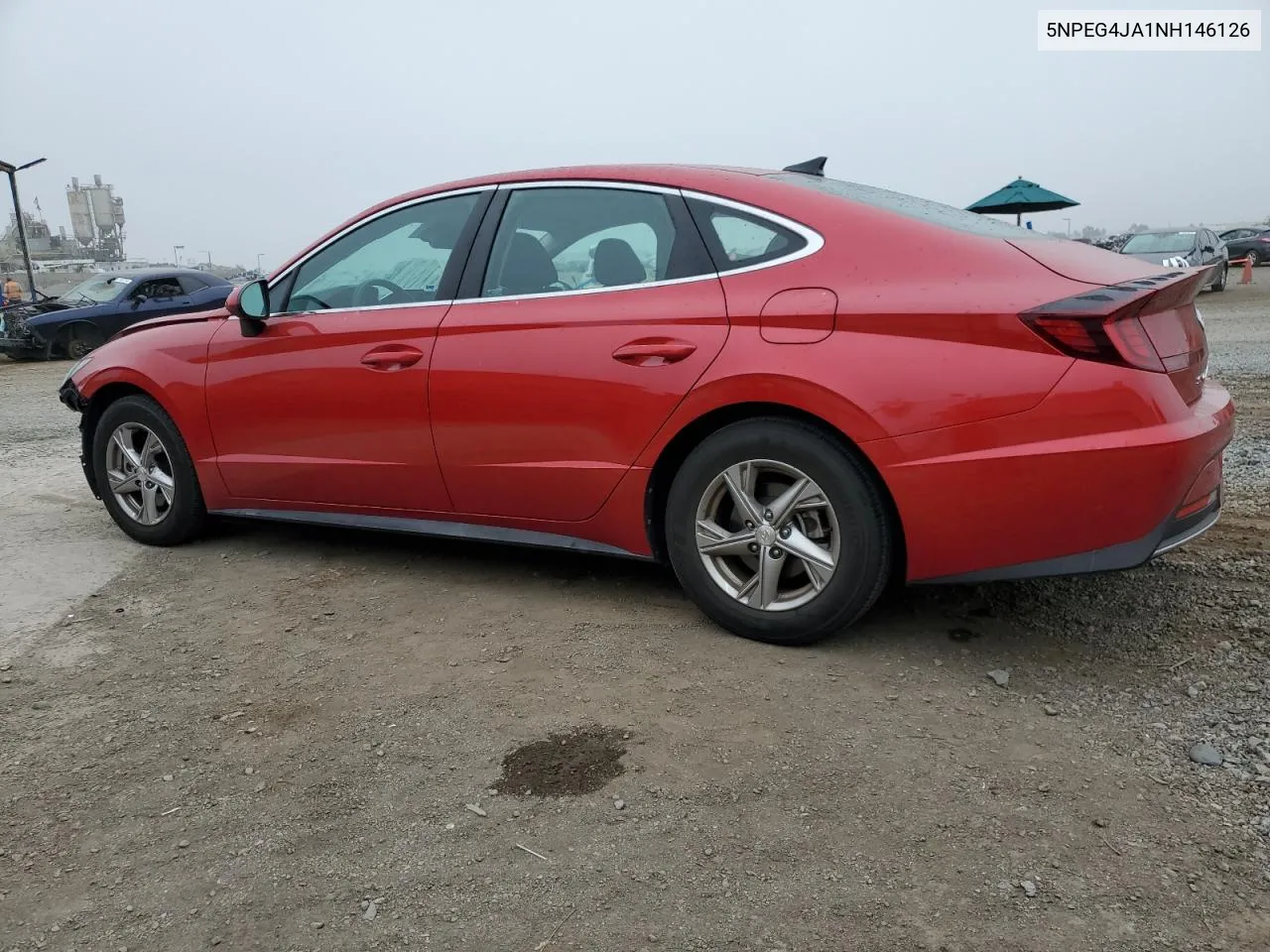 2022 Hyundai Sonata Se VIN: 5NPEG4JA1NH146126 Lot: 73245334