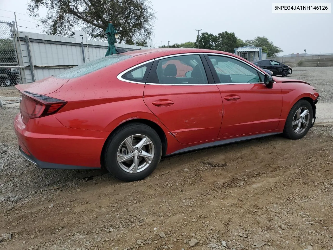 2022 Hyundai Sonata Se VIN: 5NPEG4JA1NH146126 Lot: 73245334