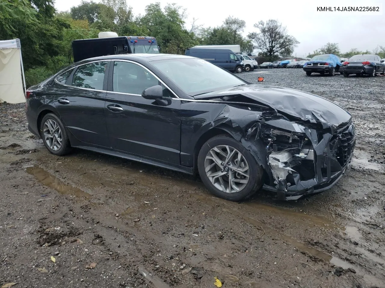 KMHL14JA5NA225682 2022 Hyundai Sonata Sel