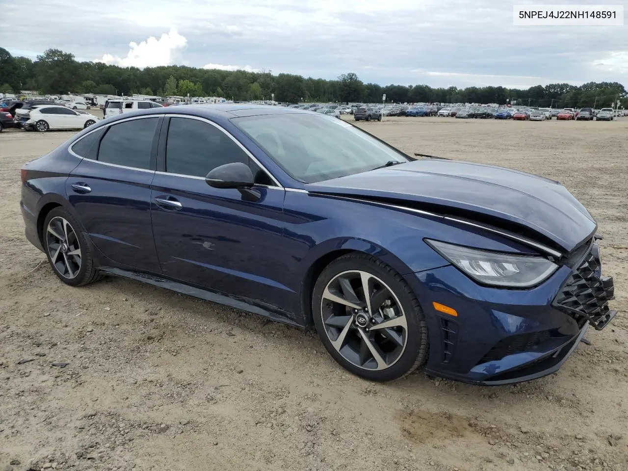 5NPEJ4J22NH148591 2022 Hyundai Sonata Sel Plus