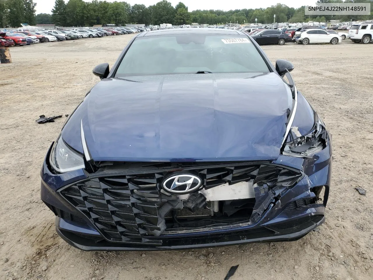 2022 Hyundai Sonata Sel Plus VIN: 5NPEJ4J22NH148591 Lot: 73507784