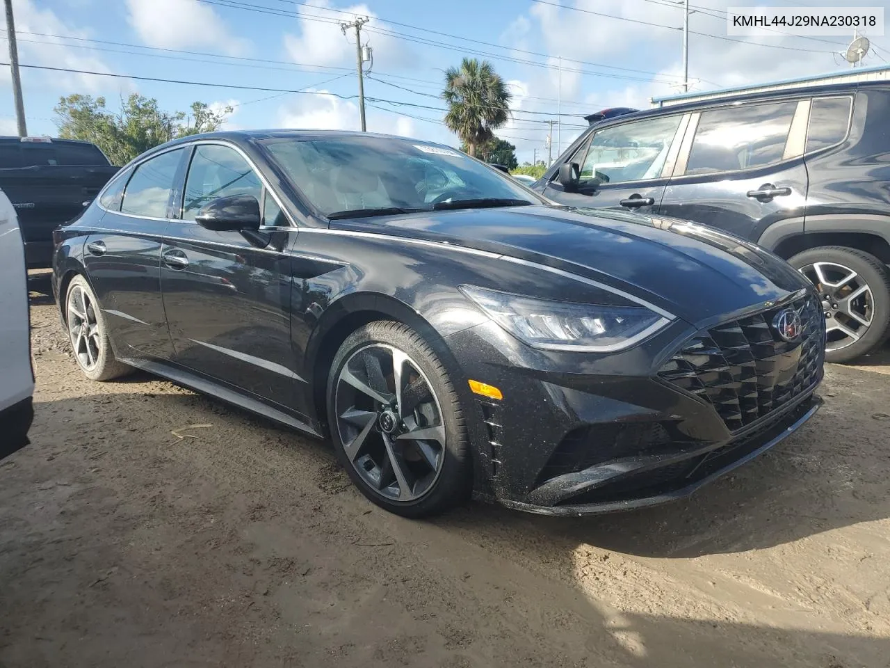 2022 Hyundai Sonata Sel Plus VIN: KMHL44J29NA230318 Lot: 73819784