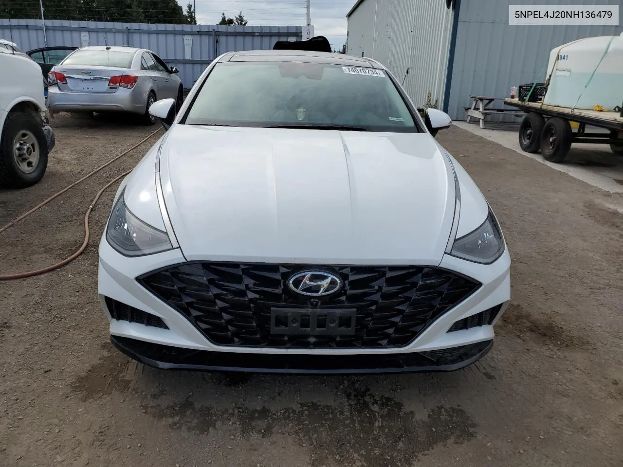 5NPEL4J20NH136479 2022 Hyundai Sonata Sel