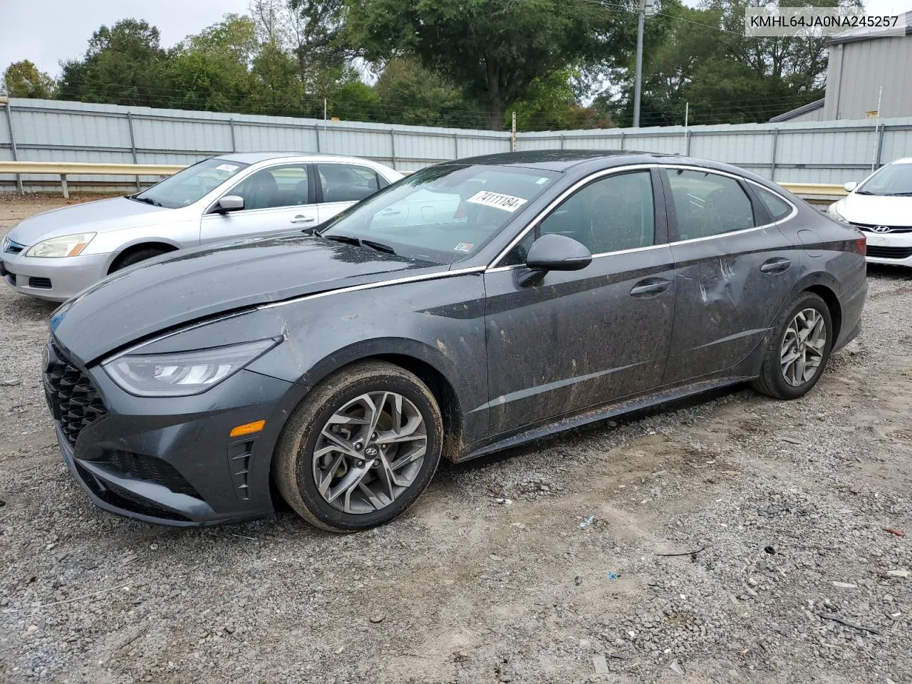 2022 Hyundai Sonata Sel VIN: KMHL64JA0NA245257 Lot: 74111184