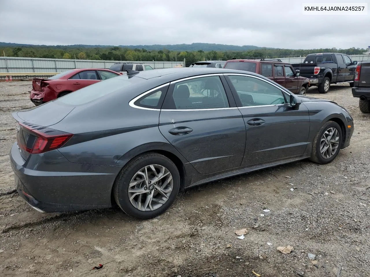 2022 Hyundai Sonata Sel VIN: KMHL64JA0NA245257 Lot: 74111184