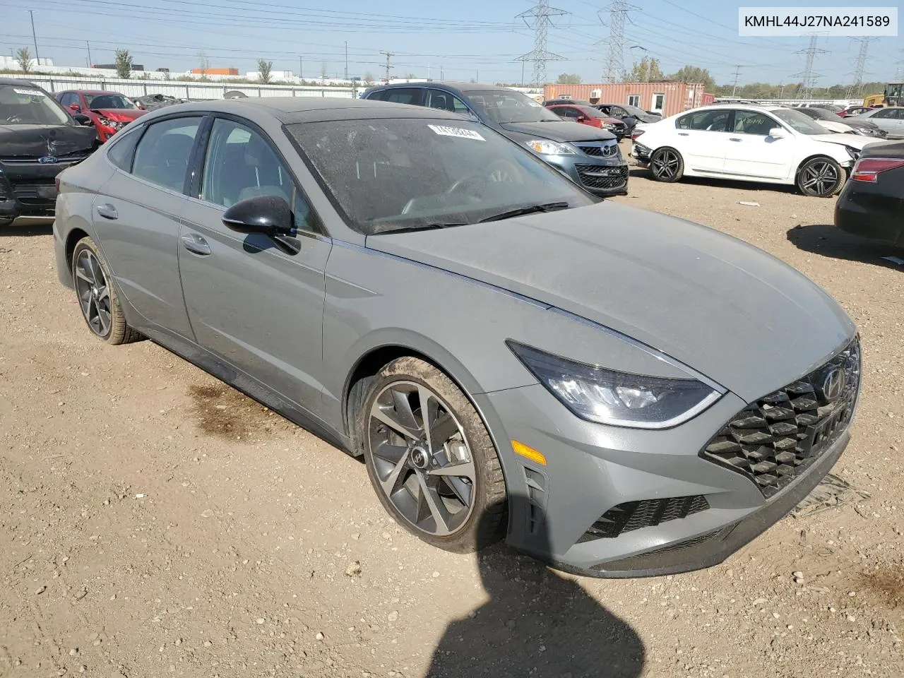 2022 Hyundai Sonata Sel Plus VIN: KMHL44J27NA241589 Lot: 74139244