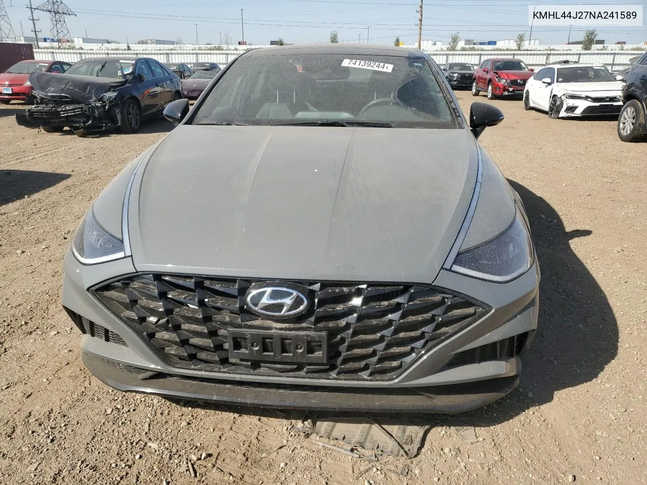 2022 Hyundai Sonata Sel Plus VIN: KMHL44J27NA241589 Lot: 74139244