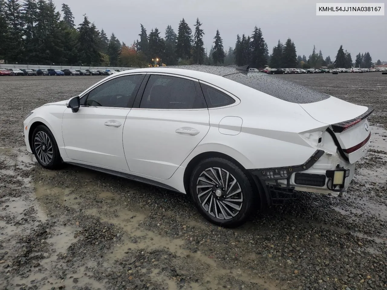 KMHL54JJ1NA038167 2022 Hyundai Sonata Hybrid