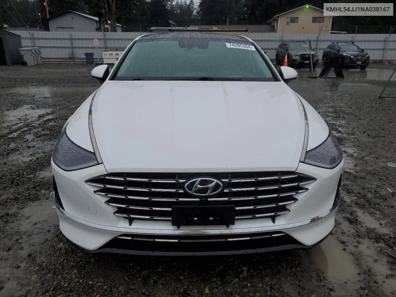 KMHL54JJ1NA038167 2022 Hyundai Sonata Hybrid