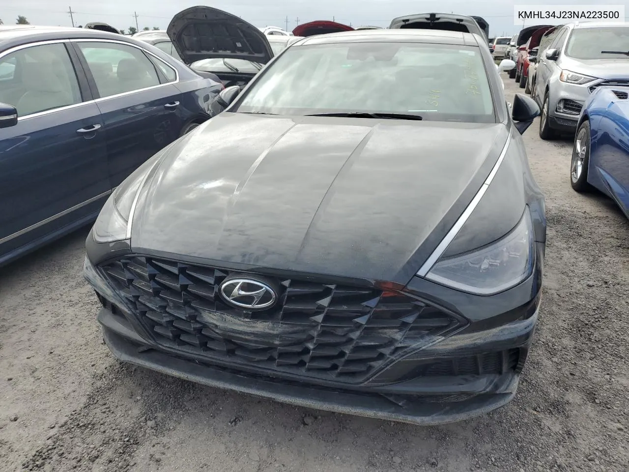 2022 Hyundai Sonata Limited VIN: KMHL34J23NA223500 Lot: 75077474