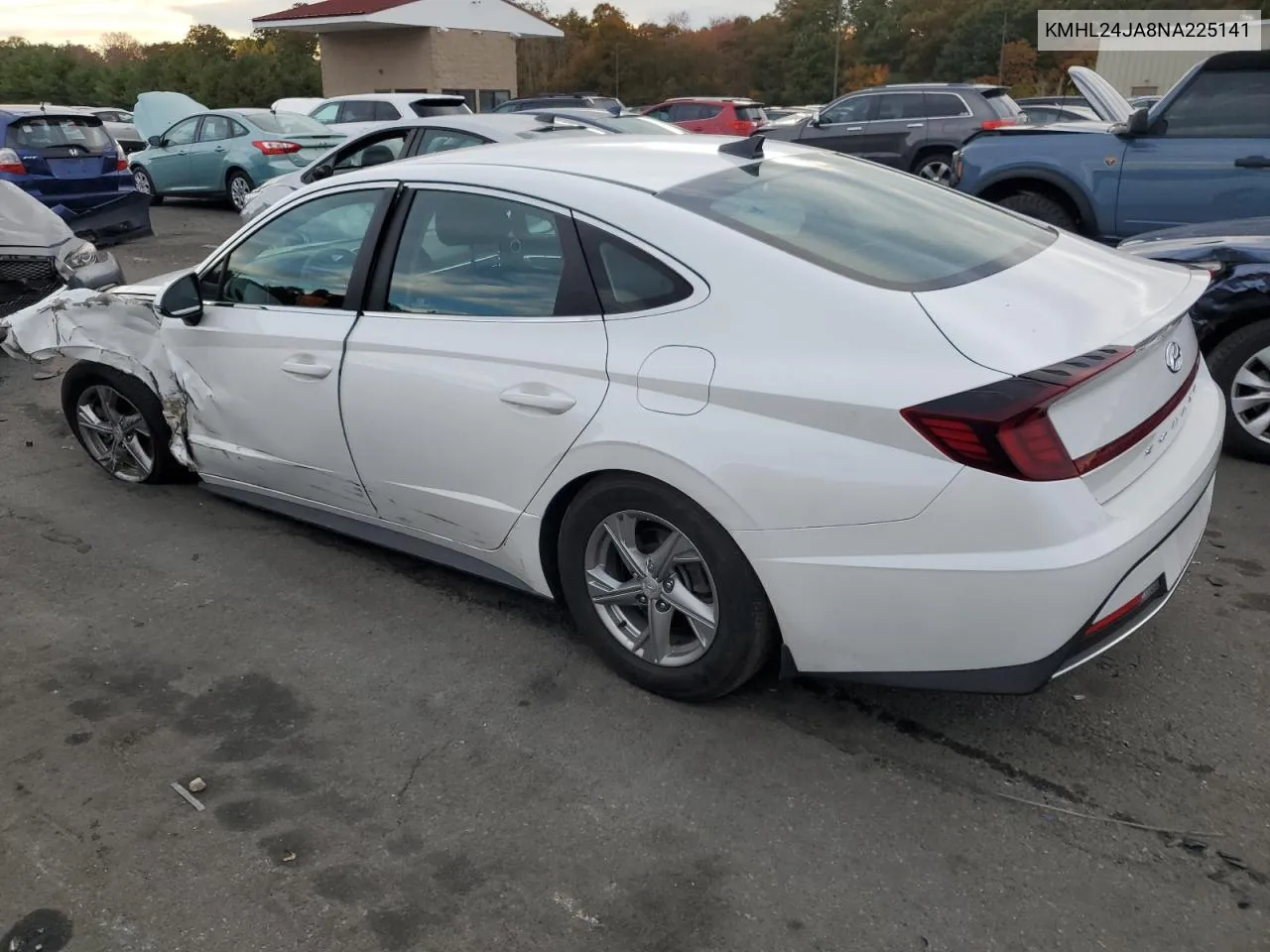 2022 Hyundai Sonata Se VIN: KMHL24JA8NA225141 Lot: 75679814