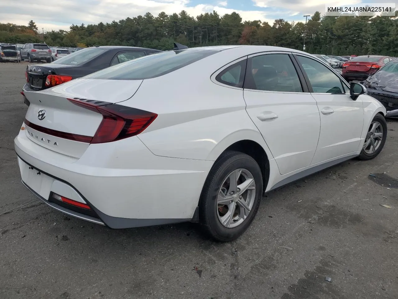 2022 Hyundai Sonata Se VIN: KMHL24JA8NA225141 Lot: 75679814