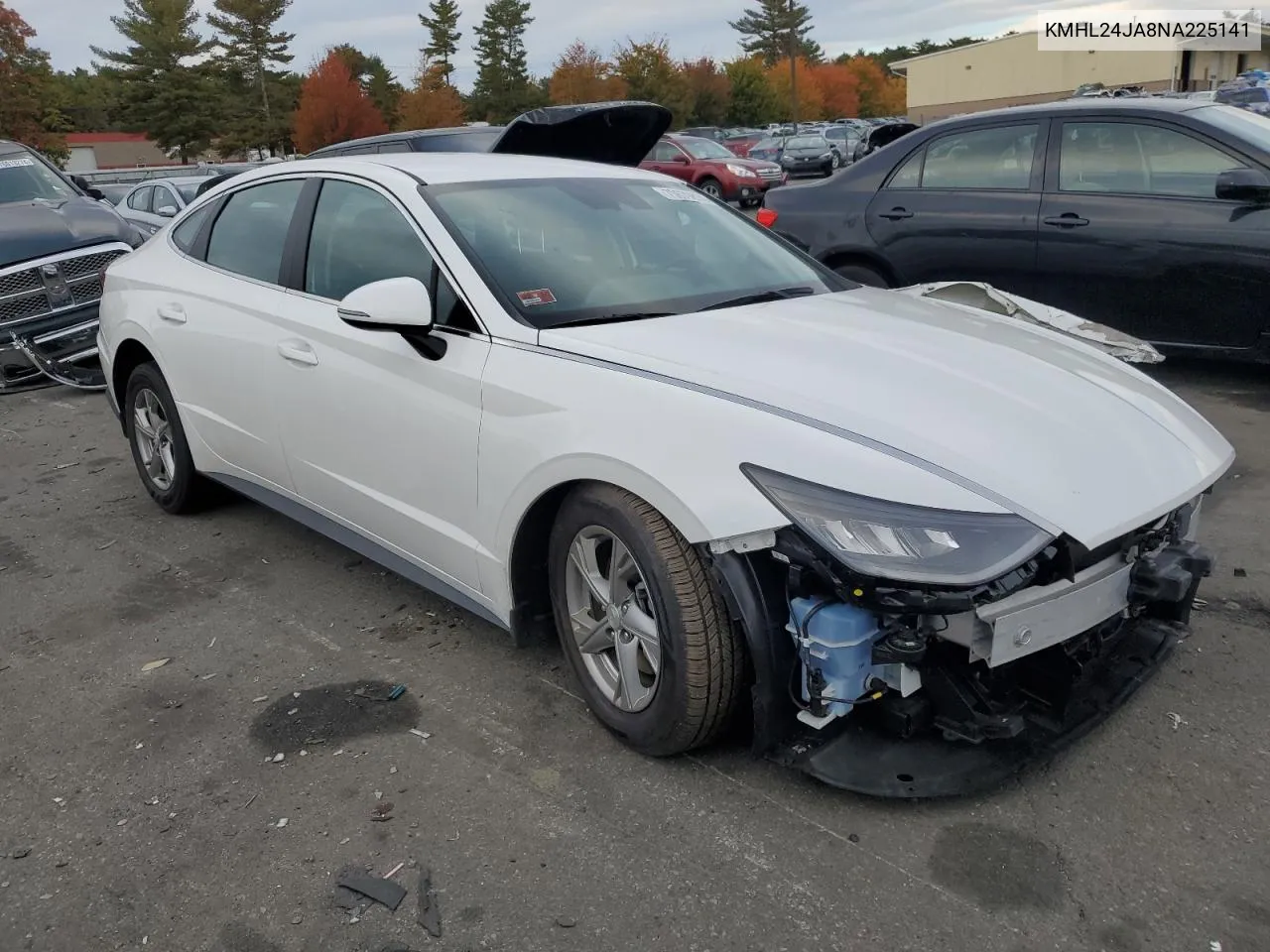 2022 Hyundai Sonata Se VIN: KMHL24JA8NA225141 Lot: 75679814