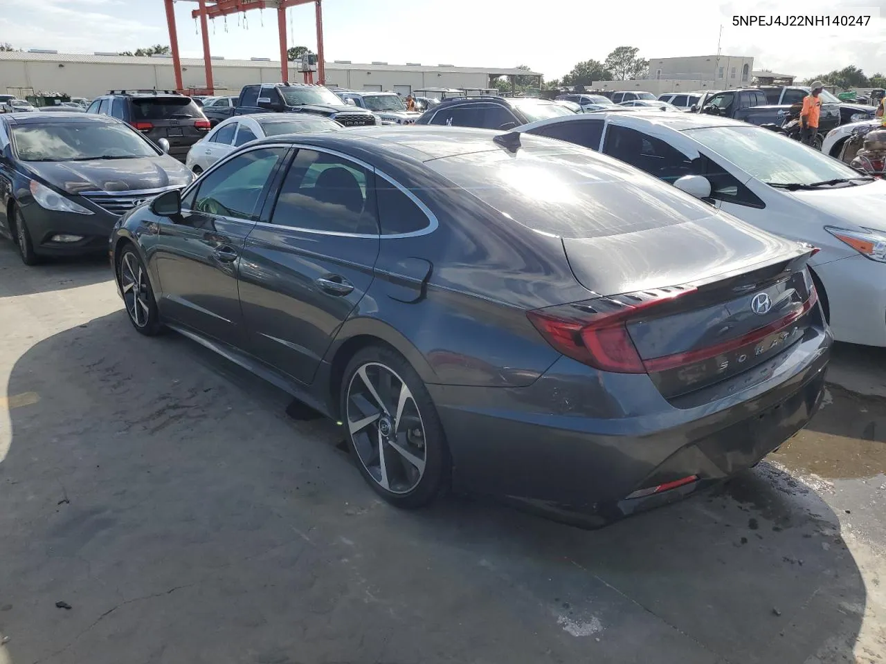 5NPEJ4J22NH140247 2022 Hyundai Sonata Sel Plus