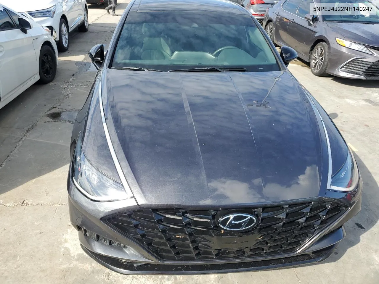 2022 Hyundai Sonata Sel Plus VIN: 5NPEJ4J22NH140247 Lot: 76047394