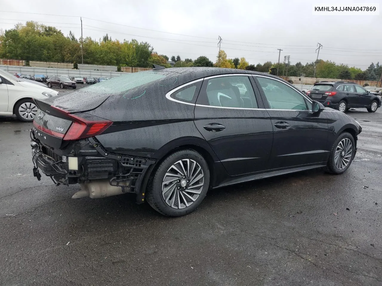 KMHL34JJ4NA047869 2022 Hyundai Sonata Hybrid