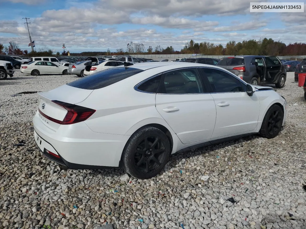 5NPEG4JA6NH133453 2022 Hyundai Sonata Se