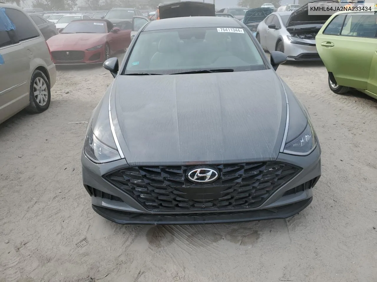 2022 Hyundai Sonata Sel VIN: KMHL64JA2NA233434 Lot: 76411344