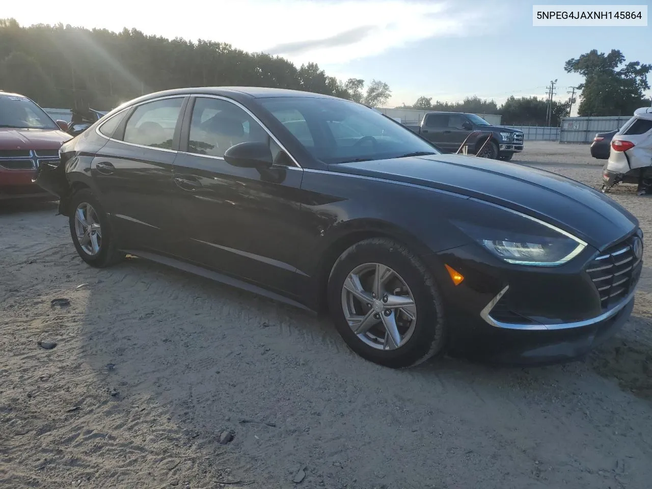 2022 Hyundai Sonata Se VIN: 5NPEG4JAXNH145864 Lot: 76691154