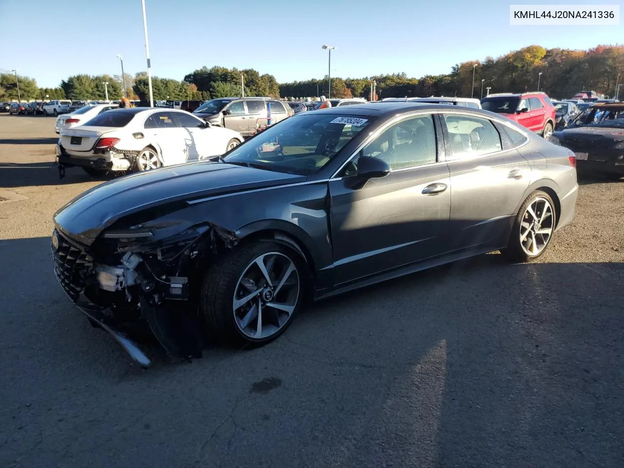 2022 Hyundai Sonata Sel Plus VIN: KMHL44J20NA241336 Lot: 76785204