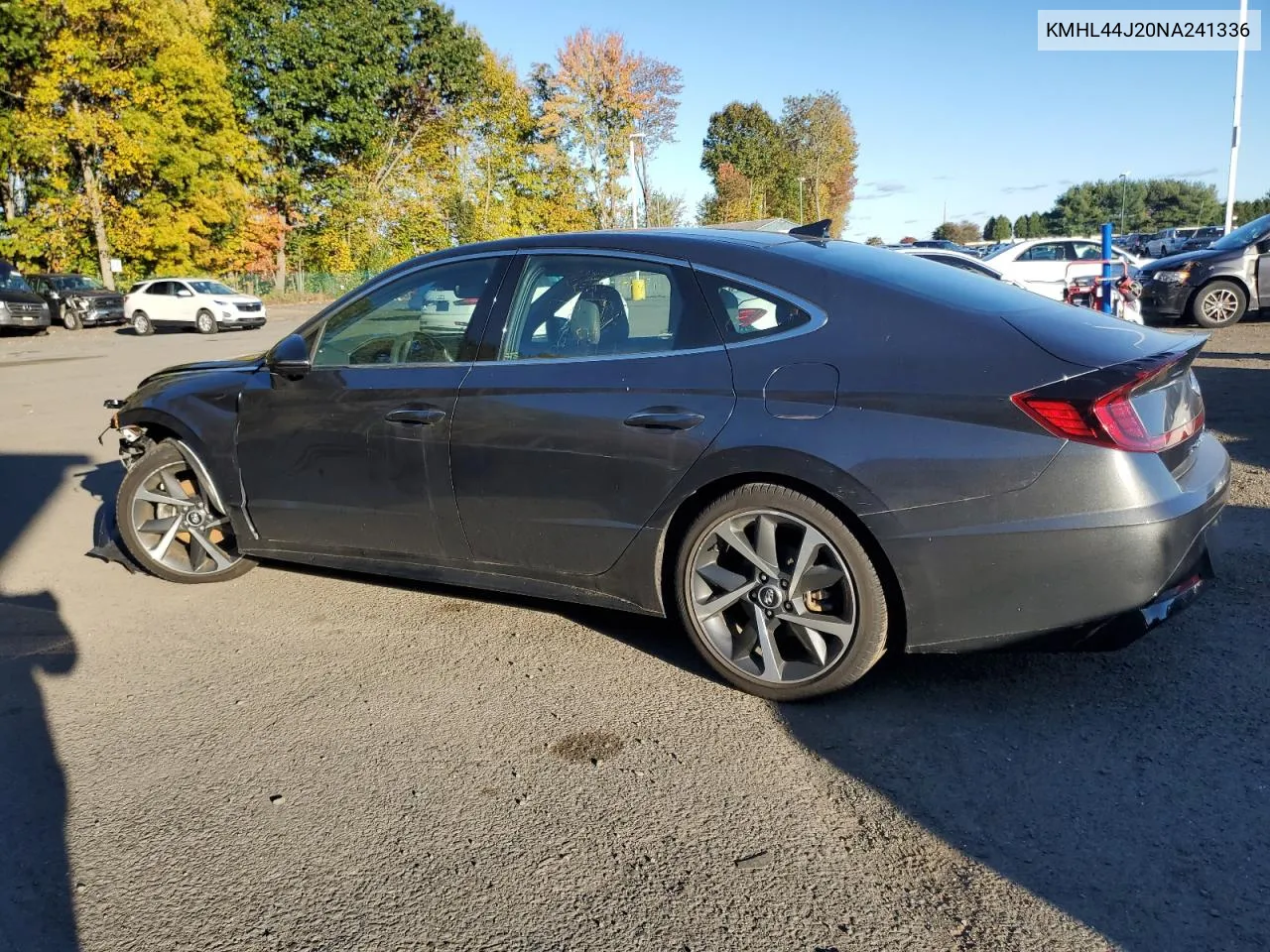 2022 Hyundai Sonata Sel Plus VIN: KMHL44J20NA241336 Lot: 76785204