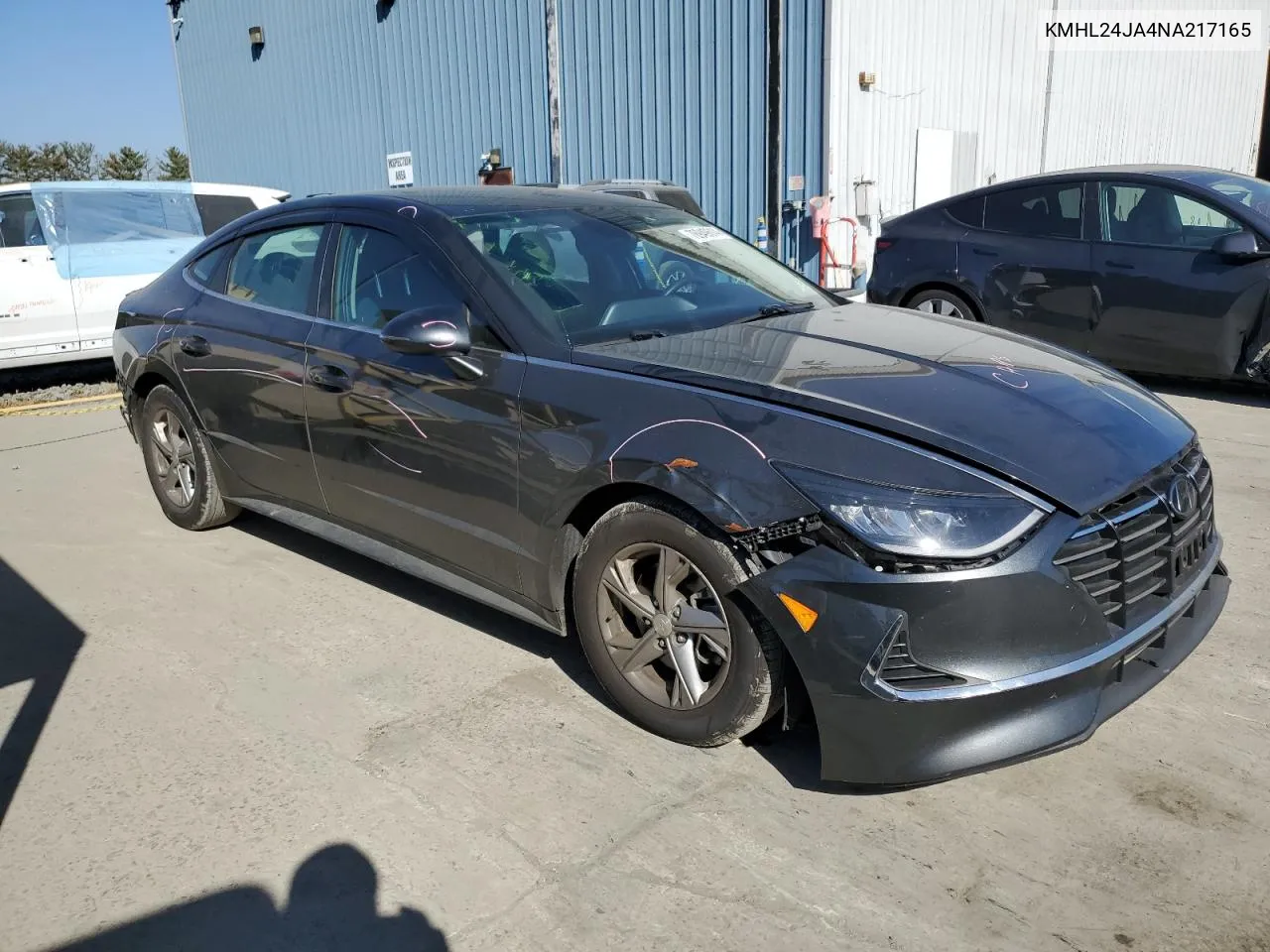 2022 Hyundai Sonata Se VIN: KMHL24JA4NA217165 Lot: 76949614