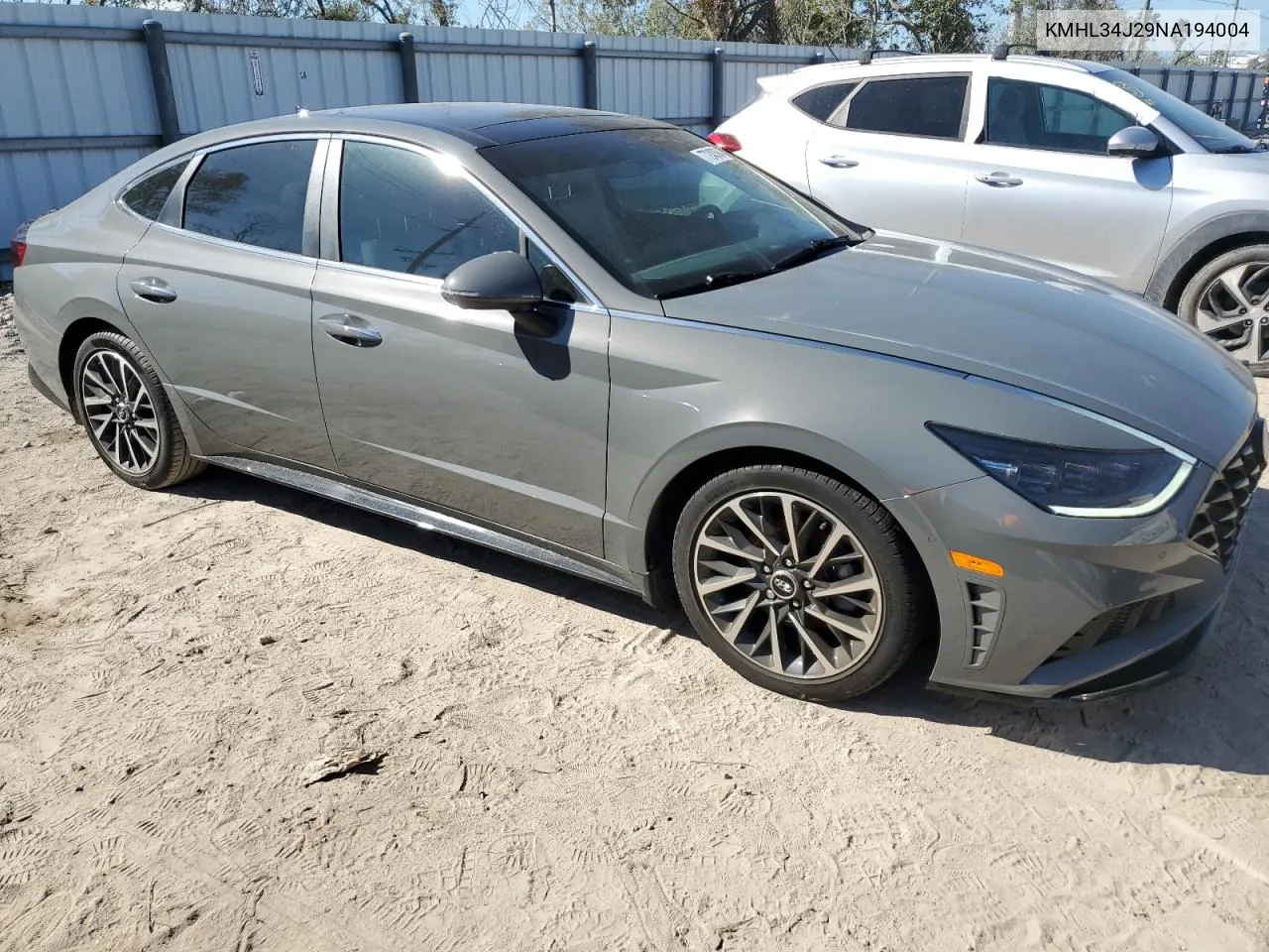 2022 Hyundai Sonata Limited VIN: KMHL34J29NA194004 Lot: 77248364